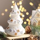 Свеча декоративная «Снежная ёлочка», 11.5×7.5×6 см, белый - Фото 1