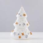 Свеча декоративная «Снежная ёлочка», 11.5×7.5×6 см, белый - Фото 2