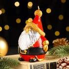 Свеча декоративная "Санта", 12х8,6х7,4 см - фото 11840309
