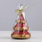 Свеча декоративная "Пушистая ёлочка", 11,5х8,8х8,8 см - Фото 3