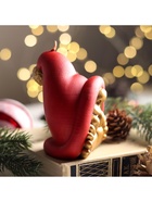 Свеча декоративная «Гномик с ножками», 9×7.1×7.3 см, золото - Фото 3