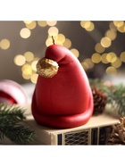 Свеча декоративная «Гномик с ножками», 9×7.1×7.3 см, золото - Фото 4