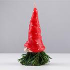 Свеча декоративная "Лесной гномик", 14.5х7 см - Фото 4