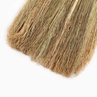 Веник для уборки Шафран «Сорго», 4-х прошивной, четырёхлучевой, ручная работа, 90-95 см - Фото 4