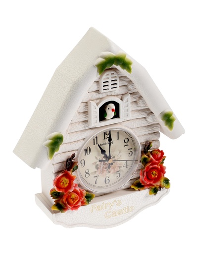 УЦЕНКА Часы настенные с кукушкой «Замок фей», 2 шт. АА, 2 шт. R14, плавный ход, 44×6×26 см