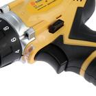 УЦЕНКА Шуруповерт ТУНДРА, патрон БЗ до 10 мм, подсветка, Li-ion 1300 mAh=12V, 550 об/мин, 18 Н*м - Фото 5