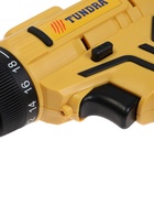 УЦЕНКА Шуруповерт ТУНДРА, патрон БЗ до 10 мм, LED, Li-ion 1300 mAh БЕЗ З/У - Фото 8