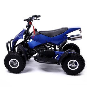 

Квадроцикл бензиновый ATV R4.35 - 49cc, цвета МИКС, уценка (потёртости, трещина, б/у, сколы краски спереди)