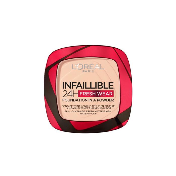 Пудра для лица L'Oreal Infallible 24H Fresh Wear, тон 180 Rose Send, 9 г