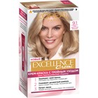 Крем-краска для волос L'Oreal Excellence Creme, тон 9.1 очень светло-русый пепельный - фото 300480415