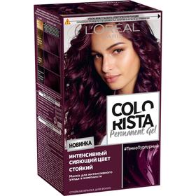 

Краска для волос L'Oreal Colorista Permanent Gel, тон Темно-Пурпурный