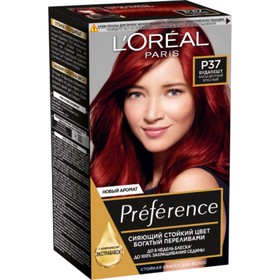 

Краска для волос L'Oreal Preference, тон 3.36 Будапешт, Насыщенный Красный