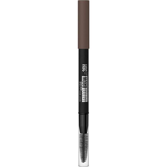 Карандаш для бровей Maybelline Tattoo Brow 36H, тон 07 Темно-коричневый,  1 мл - Фото 1