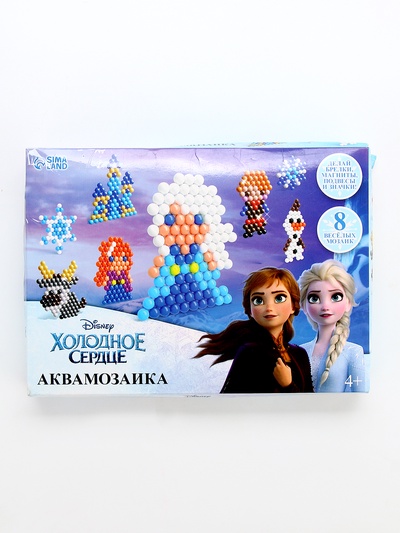 УЦЕНКА Аквамозаика Frozen «Холодное сердце», 8 фигурок