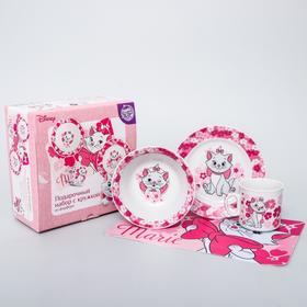 {{photo.Alt || photo.Description || 'УЦЕНКА Набор посуды, 3 предмета: кружка, тарелка, салатник «Кошечка Мари», Коты Аристократы'}}