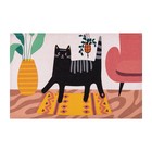 Кухонные полотенца кухонных «Доляна» Cats 35×60 см, 7 шт., хлопок 100% - Фото 6