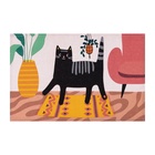 Кухонные полотенца кухонных «Доляна» Cats 35×60 см, 7 шт., хлопок 100% - Фото 8