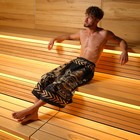 Полотенце для бани «Настоящий мужчина» мужской килт 80×145 см, 100 % хл, вафельное полотно - Фото 1