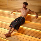 Полотенце - килт вафельное мужское для бани «Перчики», 75×150 см, хлопок 100 % - Фото 1