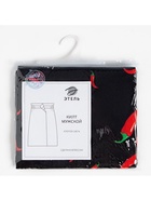 Полотенце - килт вафельное мужское для бани «Перчики», 75×150 см, хлопок 100 % - Фото 10