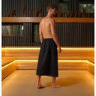 Полотенце для бани «Большой босс» мужской килт 80×150 см, 100 % хл, вафельное полотно - Фото 3