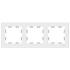 Рамка SE AtlasDesign, 3 поста, универсальная, белая, ATN000103 - Фото 2