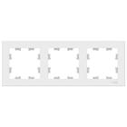 Рамка SE AtlasDesign, 3 поста, универсальная, белая, ATN000103 - Фото 2