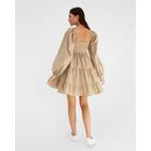 Платье летнее женское MIST размер 48-50, бежевый - фото 25317364