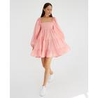 Платье летнее женское MIST размер 40-42, розовый - Фото 3