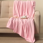 Плед «Этель», 150×200 см, корал-флис, розовый - Фото 1