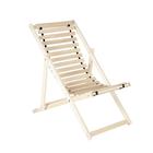 Шезлонг деревянный, 65×103×15 см, складной, липа - Фото 1