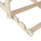 Шезлонг деревянный, 65×103×15 см, складной, липа - Фото 3