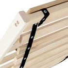 Шезлонг деревянный, 65×103×15 см, складной, липа - Фото 4