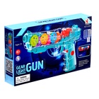 Пистолет «Техно», с вращающимися шестеренками, свет, звук - фото 31403299