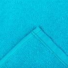Полотенце махровое Экономь и Я 30х60 см, цв. голубой, 100% хлопок, 320 гр/м2 - Фото 4