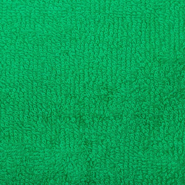Полотенце махровое Экономь и Я 30х60 см, цв. зеленый, 100% хлопок, 320 гр/м2 - фото 1926240321