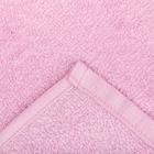 Полотенце махровое Экономь и Я 30х60 см, цв. розовый, 100% хлопок, 320 гр/м2 - Фото 4