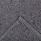 Полотенце махровое Экономь и Я 30х60 см, цв. серый, 100% хлопок, 320 гр/м2 - фото 22575889