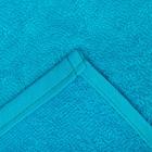 Полотенце махровое Экономь и Я 70х130 см, цв. голубой, 100% хлопок, 320 гр/м2 - Фото 4