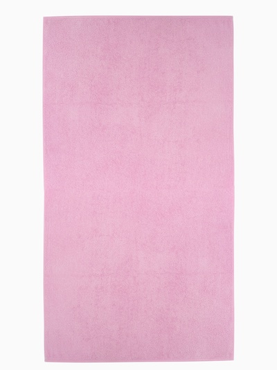 Полотенце махровое «Экономь и Я», 70×130 см, хлопок 100%, розовое
