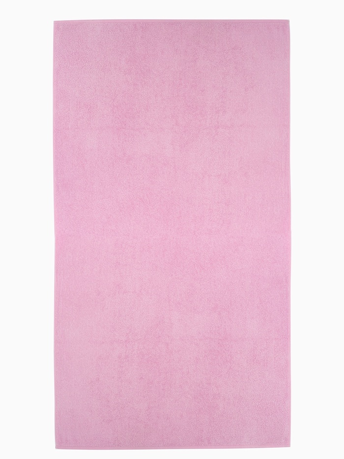 Полотенце махровое «Экономь и Я», 70×130 см, хлопок 100%, розовое - Фото 1