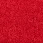 Полотенце махровое Экономь и Я 70х130 см, цв. красный, 100% хлопок, 320 гр/м2 - Фото 3