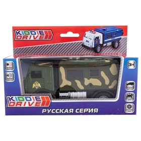 

Игрушка «Грузовик», зеленый, инерционный, свет, звук