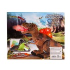 Динозавр «Рекс», эффект дыма, свет и звук, работает от батареек - фото 9506429