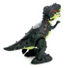 Динозавр «Рекс», откладывает яйца, проектор, свет и звук, работает от батареек, цвет зелёный - фото 6438598