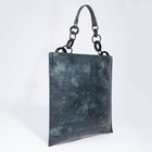 Сумка-мешок, отдел на молнии, наружный карман, длинный ремень, цвет синий - фото 21304825