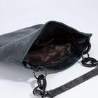 Сумка-мешок, отдел на молнии, наружный карман, длинный ремень, цвет синий - фото 21304831