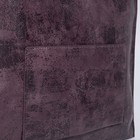 Сумка-тоут на молнии, наружный карман, длинный ремень, цвет фиолетовый - Фото 5
