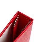 Папка «Дипломная работа» А4, бумвинил, гребешки/сутаж, без бумаги, красная, (вместимость до 150 листов) - Фото 3