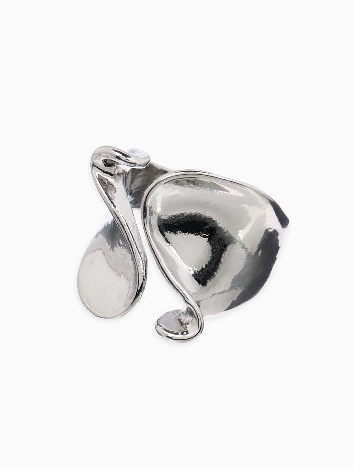 Кольцо «Тренд», фешн, цвет серебро, безразмерное - Фото 1